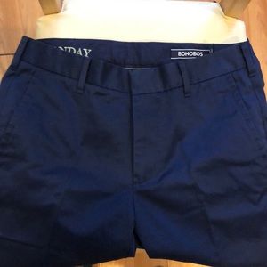 Navy “Monday” Bonobos Pants - 29 x 30